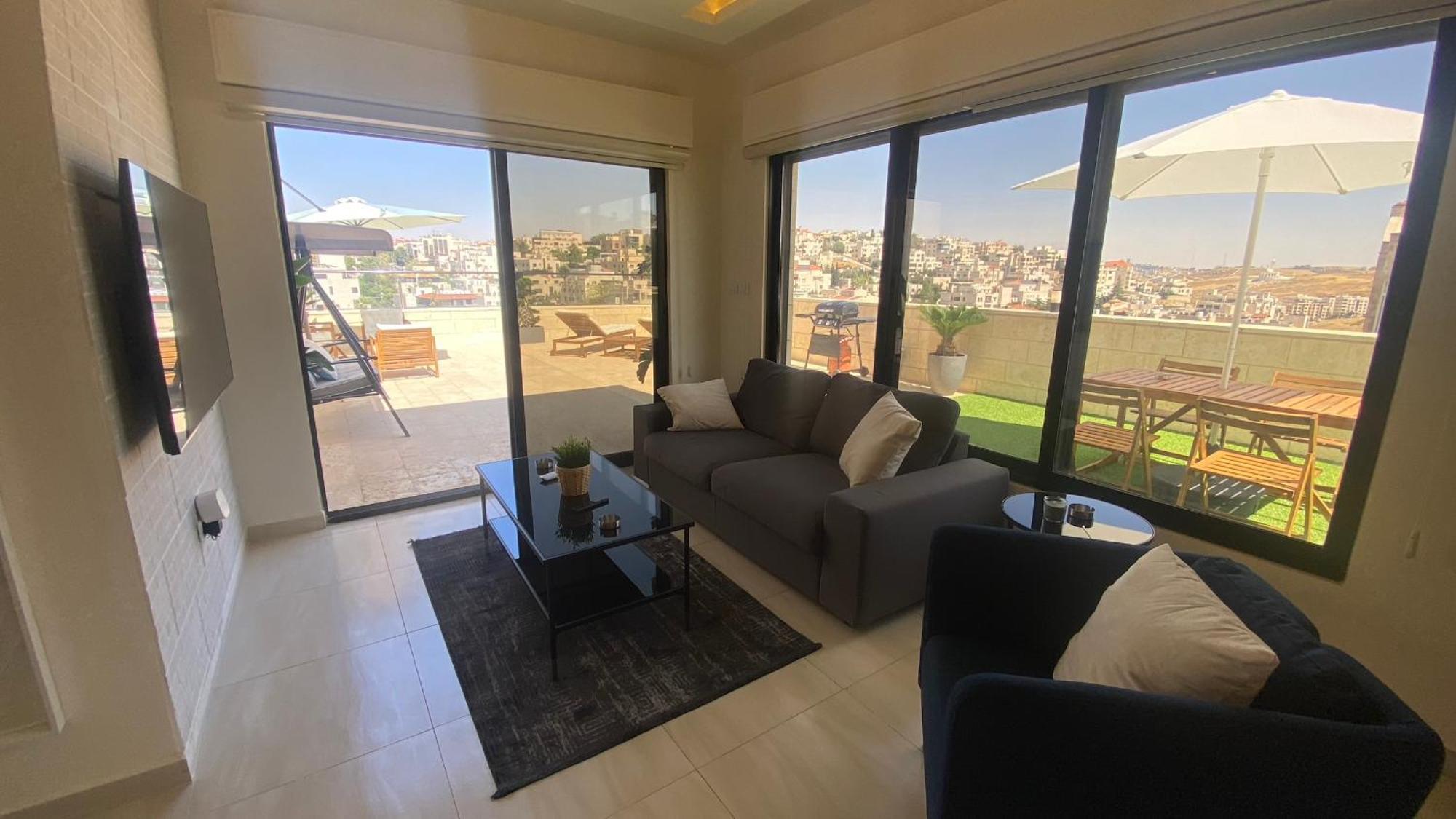 Dair Ghbar Apartment Amman Zimmer foto
